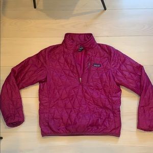 Patagonia women’s down half zip